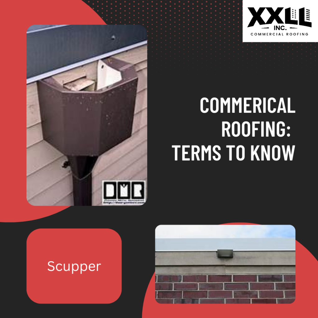 Commercial Roofing Terms to Know - Scupper XXLL Inc